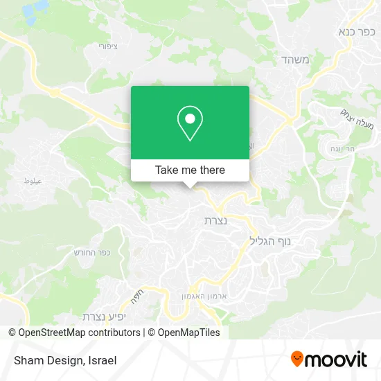 Sham Design map