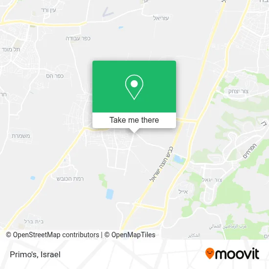 Primo's map