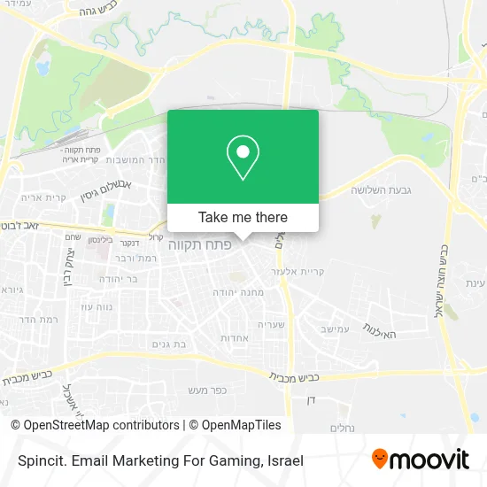 Spincit. Email Marketing For Gaming map
