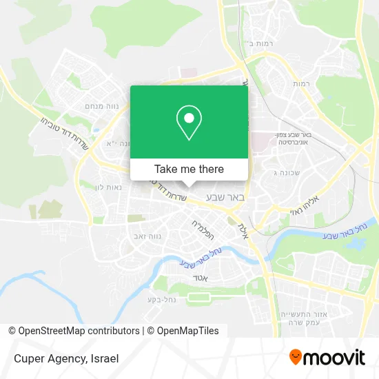 Cuper Agency map