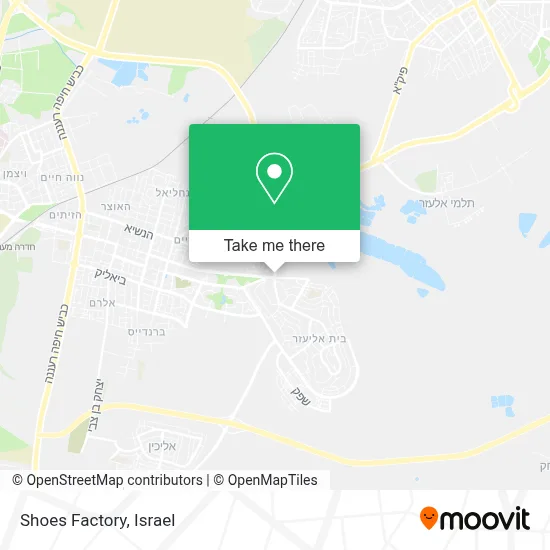 Shoes Factory map