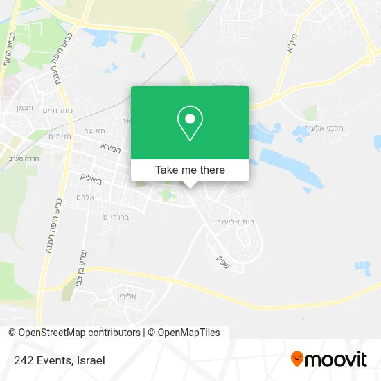 242 Events map