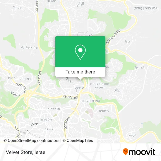 Velvet Store map