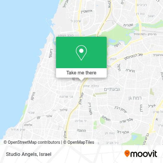 Studio Angels map