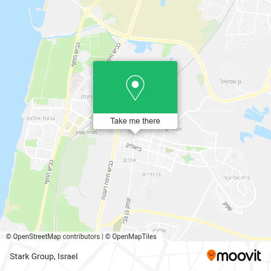 Stark Group map