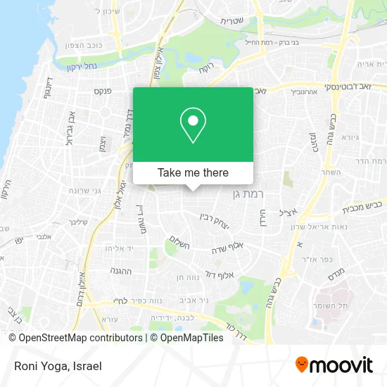 Roni Yoga map