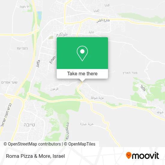 Roma Pizza & More map