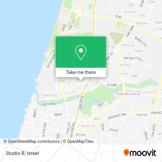 Studio B map