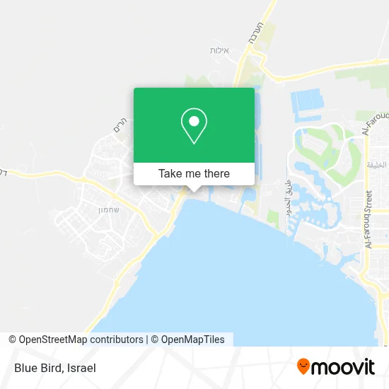 Blue Bird map