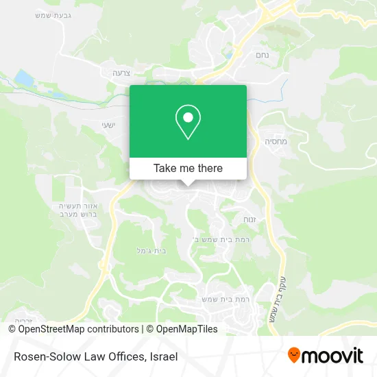 Rosen-Solow Law Offices map