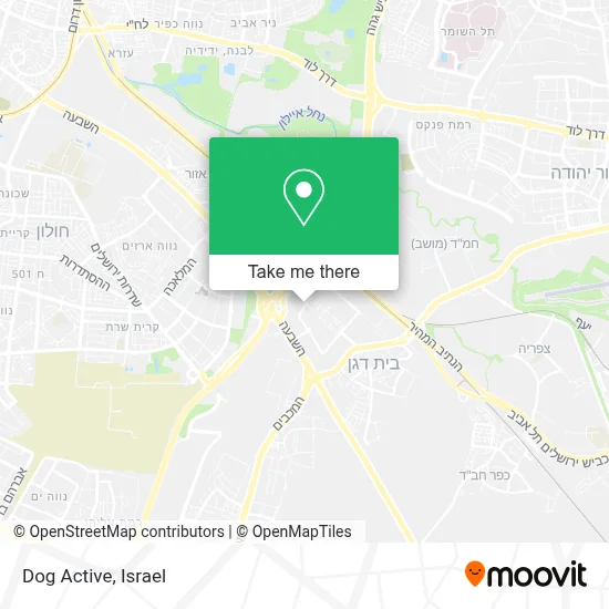 Dog Active map