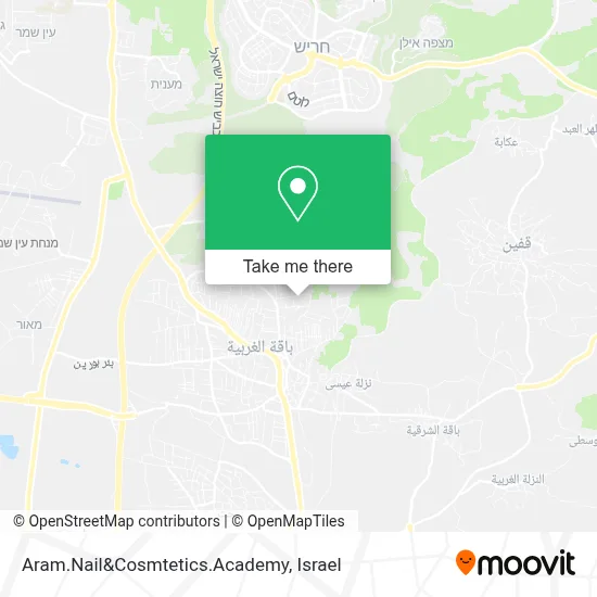 Aram.Nail&Cosmtetics.Academy map