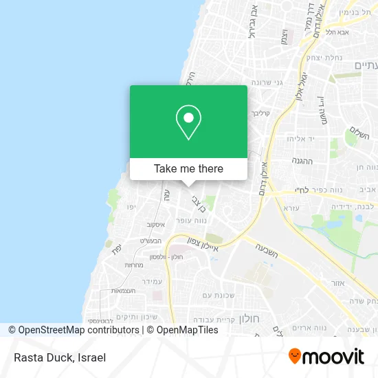 Rasta Duck map