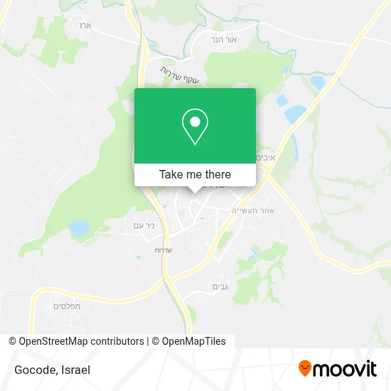Gocode map