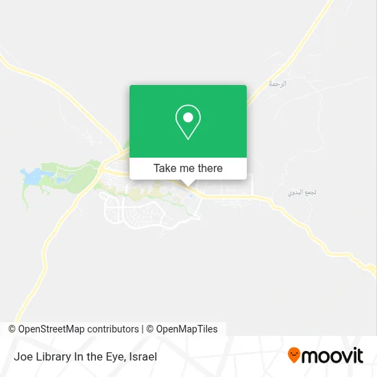 Joe Library In the Eye map