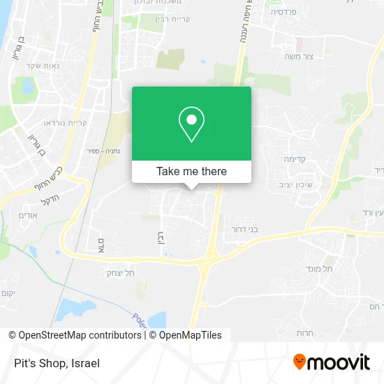 Pit's Shop map