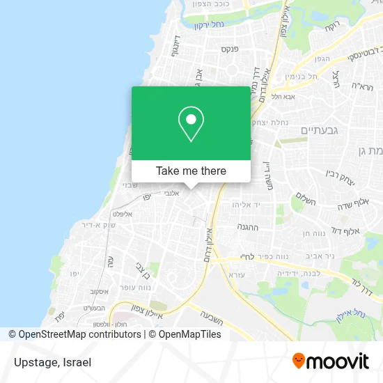 Upstage map