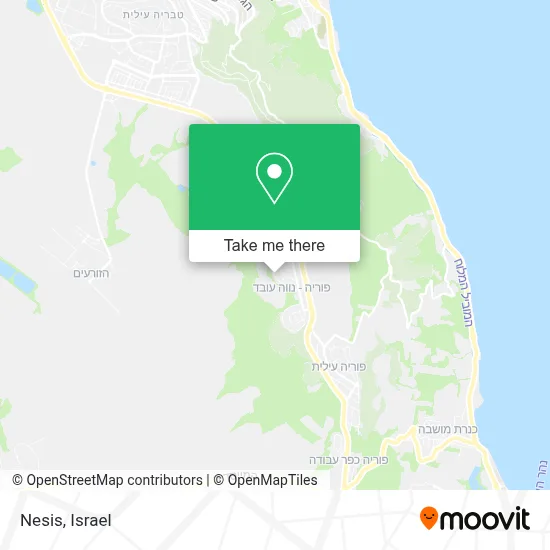 Nesis map