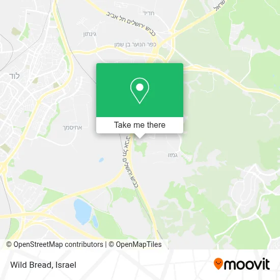 Wild Bread map