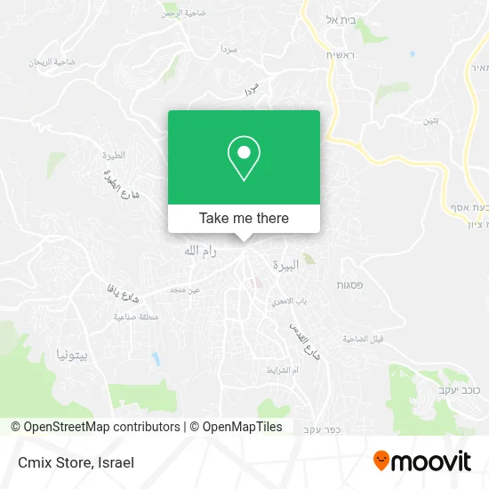 Cmix Store map