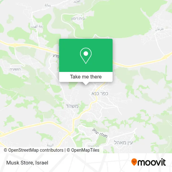 Musk Store map