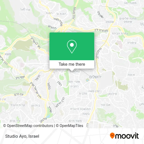Studio Ayo map