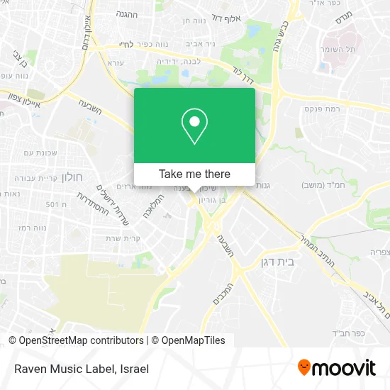 Raven Music Label map