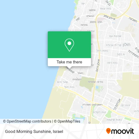 Good Morning Sunshine map