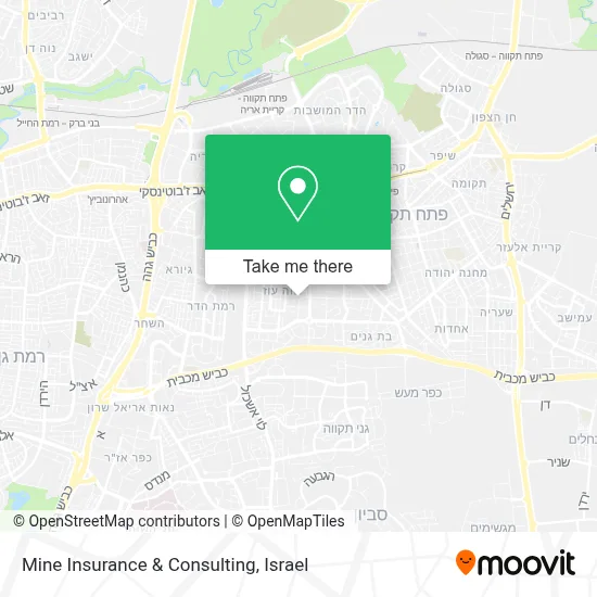 Mine Insurance & Consulting map