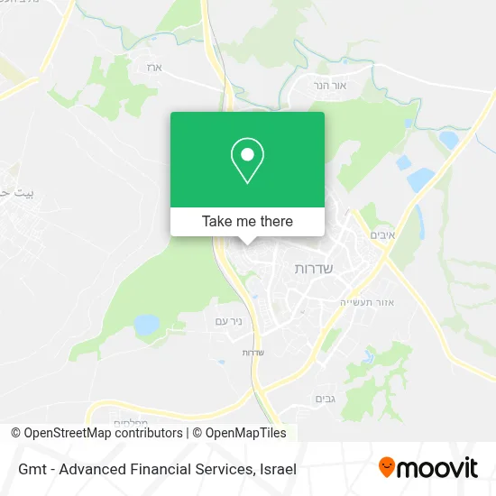 Gmt -  Advanced Financial Services map