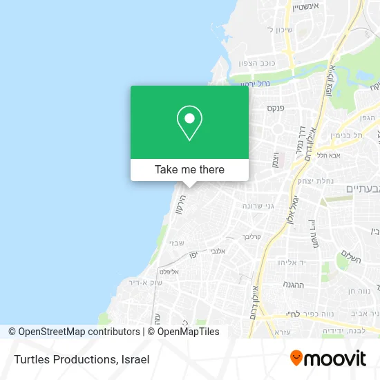 Turtles Productions map