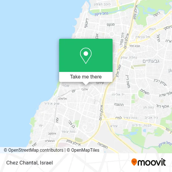 Chez Chantal map