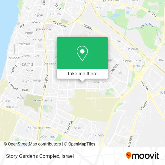 Story Gardens Complex map