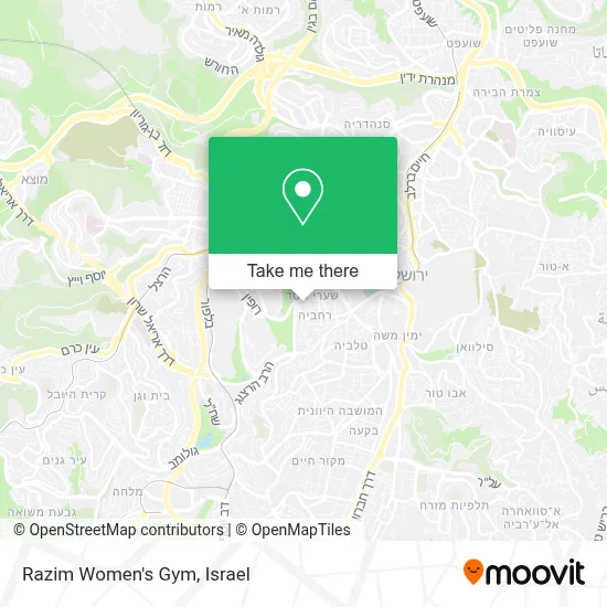 Razim Women's Gym map