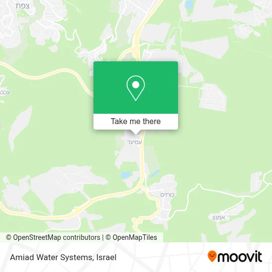 Amiad Water Systems map