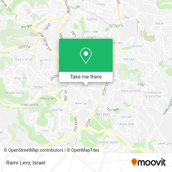 Rami Levy map