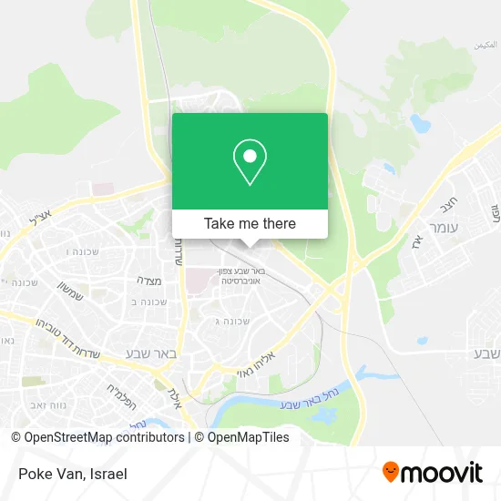 Poke Van map