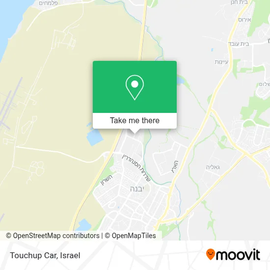 Touchup Car map