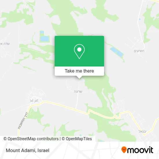 Mount Adami map