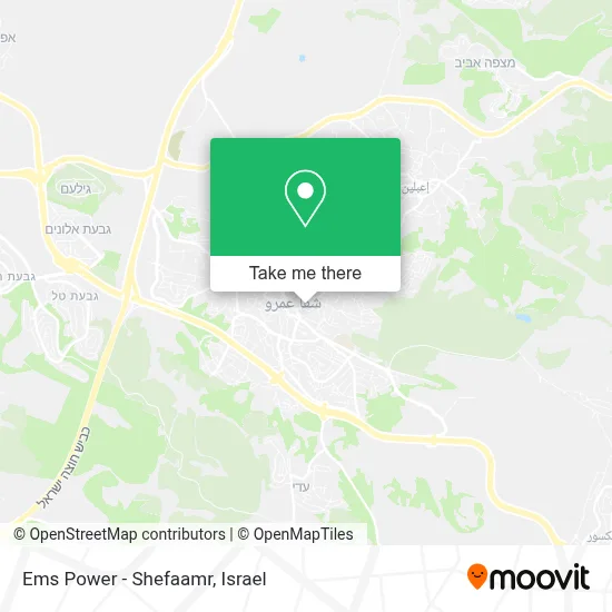Ems Power - Shefaamr map