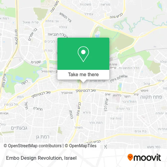 Embo Design Revolution map