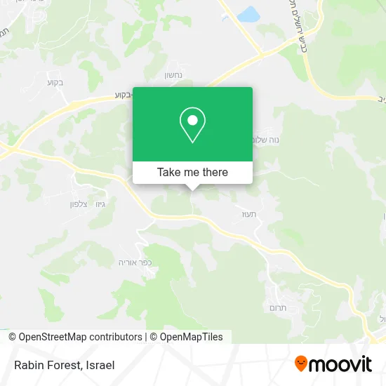 Rabin Forest map