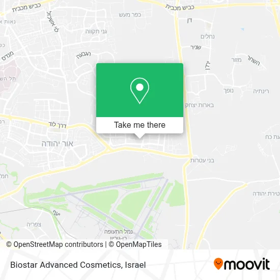 Biostar Advanced Cosmetics map