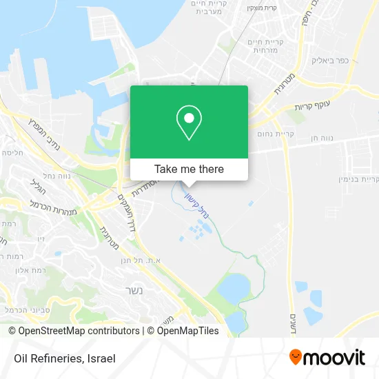 Oil Refineries map
