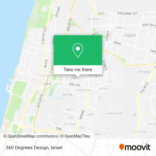 360 Degrees Design map