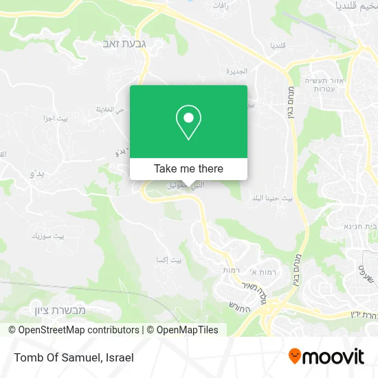 Tomb Of Samuel map