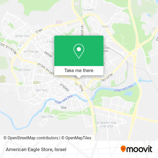 American Eagle Store map
