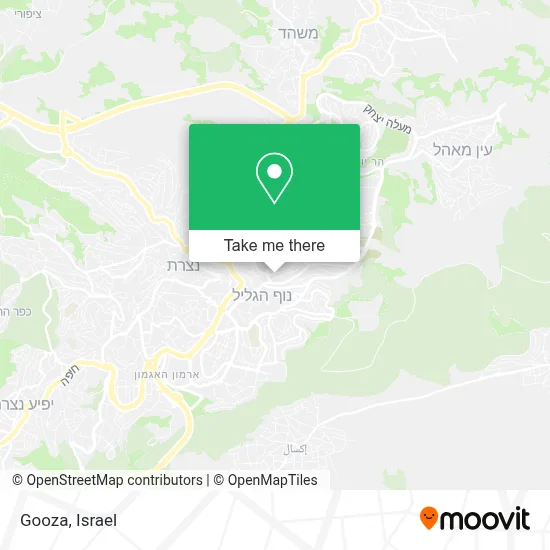Gooza map