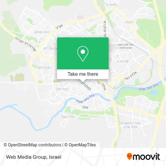 Web Media Group map