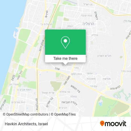 Havkin Architects map